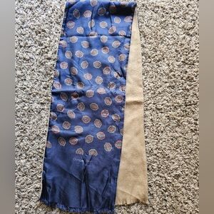 Christian‎ Dior vintage floral print wool and silk scarf
